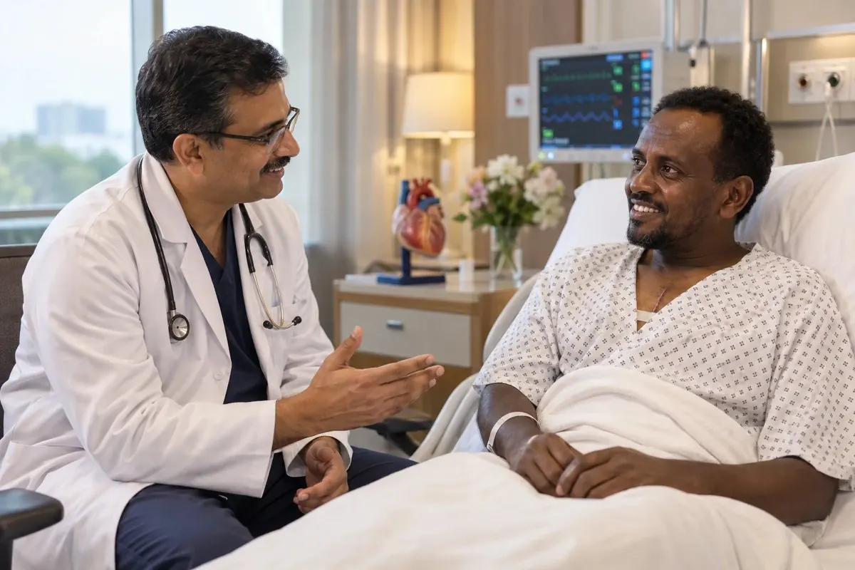 Mitral Valve Replacement at Medanta, Gurugram: a Teacher from Ethiopia
