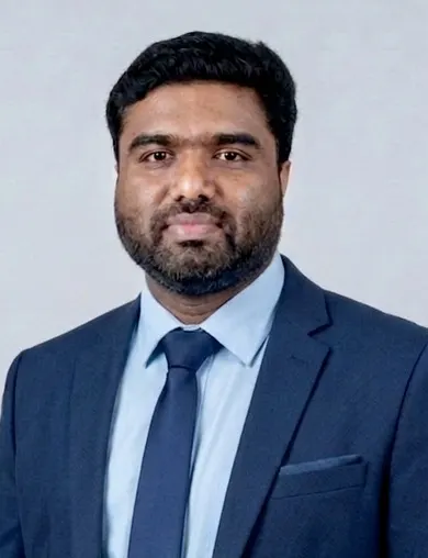 Portrait of Dr. Anandhu P