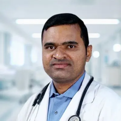 Portrait of Dr C Rajesh Reddy