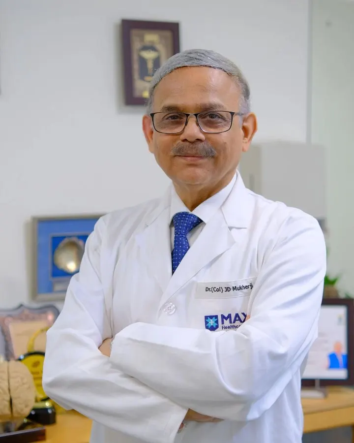 Portrait of Dr. (Col) Joy Dev Mukherji