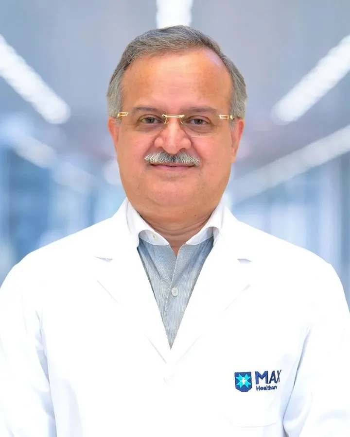 Portrait of Dr R S Mishra