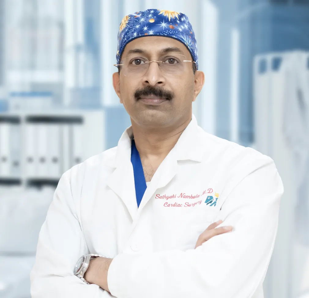 Portrait of Dr Sathyaki P Nambala