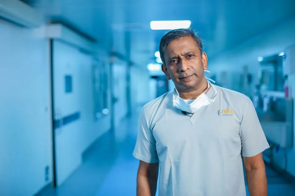 Portrait of Dr. Prof. Mohamed Rela