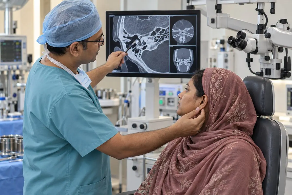Tympanomastoidectomy
